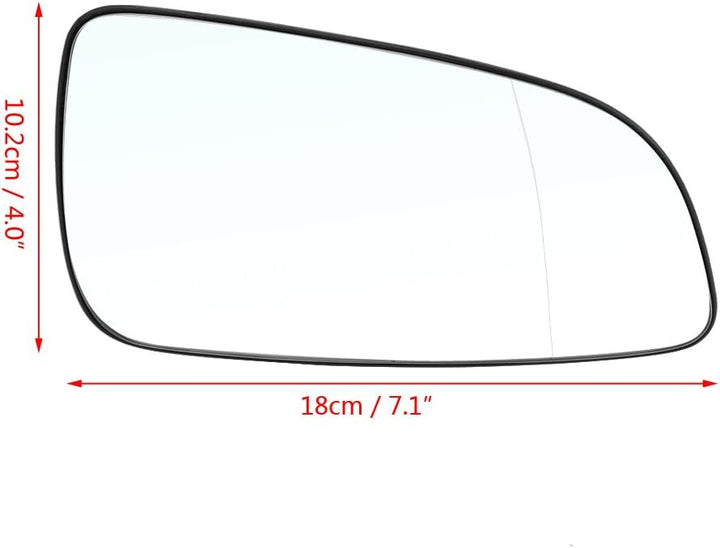 Suuonee Autospiegelglas, Seitenspiegelglas Tür rechts für 2004-2016 OE: 6428785