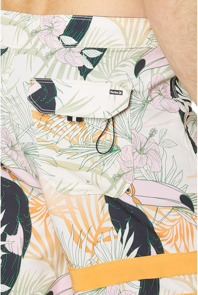 Hurley Herren Phantom-eco Block Party 18' Badeshorts für Herren 28 Barely Knochen, 28 Barely Knochen