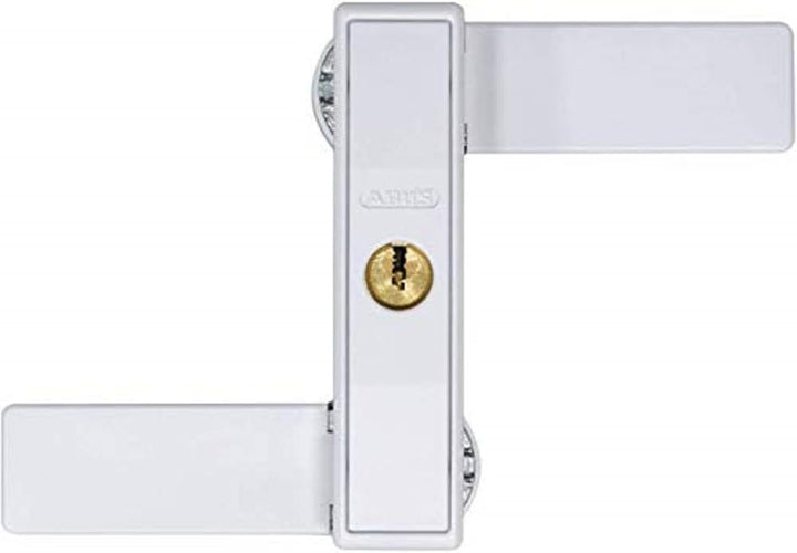 ABUS 85025 2530 W vs. Fensterschloss Weiss verschiedenschliessend EK, Weiss verschiedenschliessend E