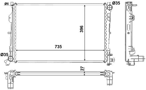 NRF 58230 Kühler, Motorkühlung