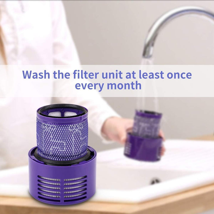 morpilot Filter für Dyson 3 Stück Ersatzfilter für Dyson V10 SV12 Cyclone Animal Absolute Staubsauge