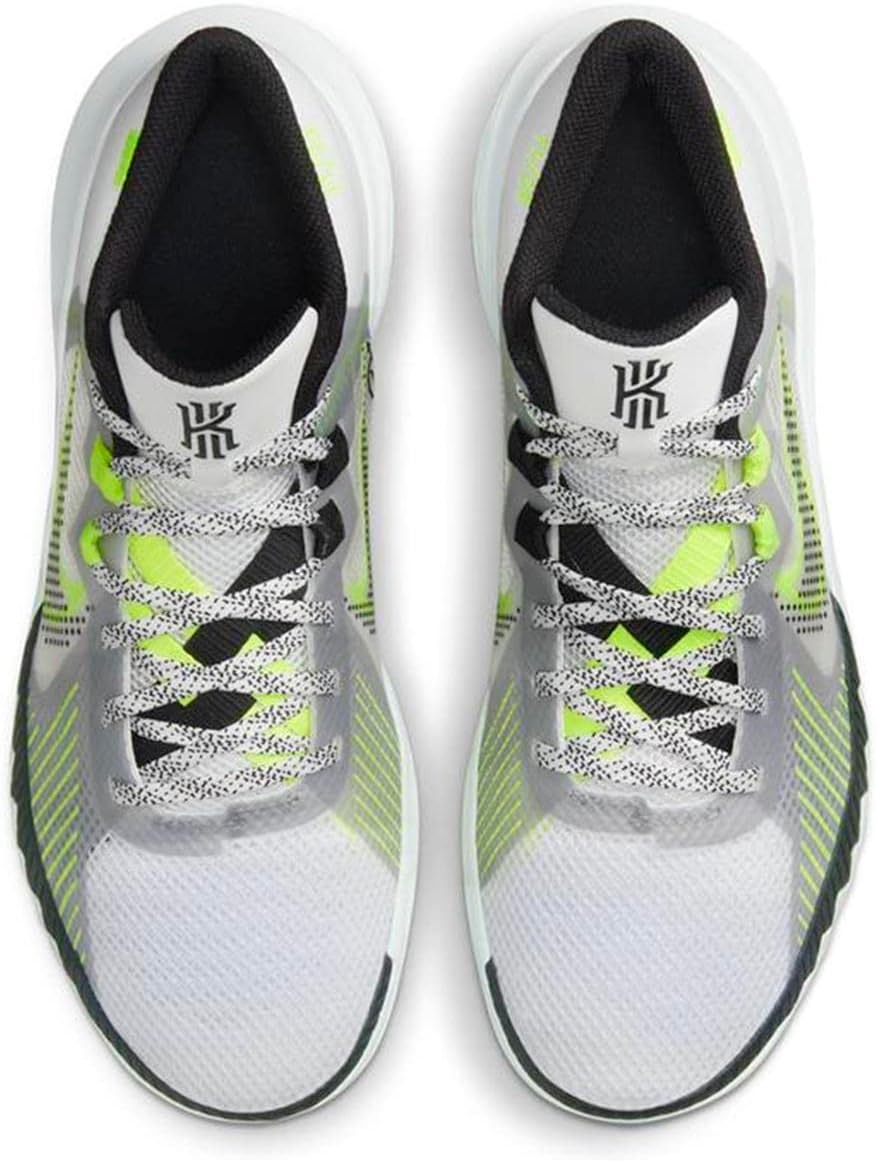 Nike Unisex Flytrap 4 Basketball Schuhe 39 EU Weiss Summit White Barely Green Volt Black, 39 EU Wei&