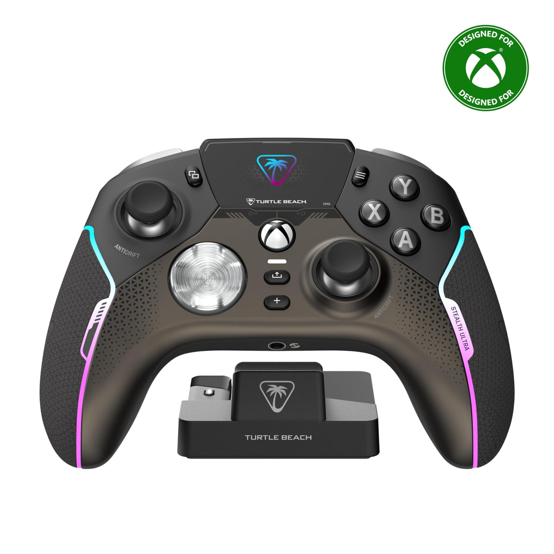 Turtle Beach Stealth Ultra Wireless Hochleistungs-Gaming-Controller mit Schnellladedock, Anpassbare