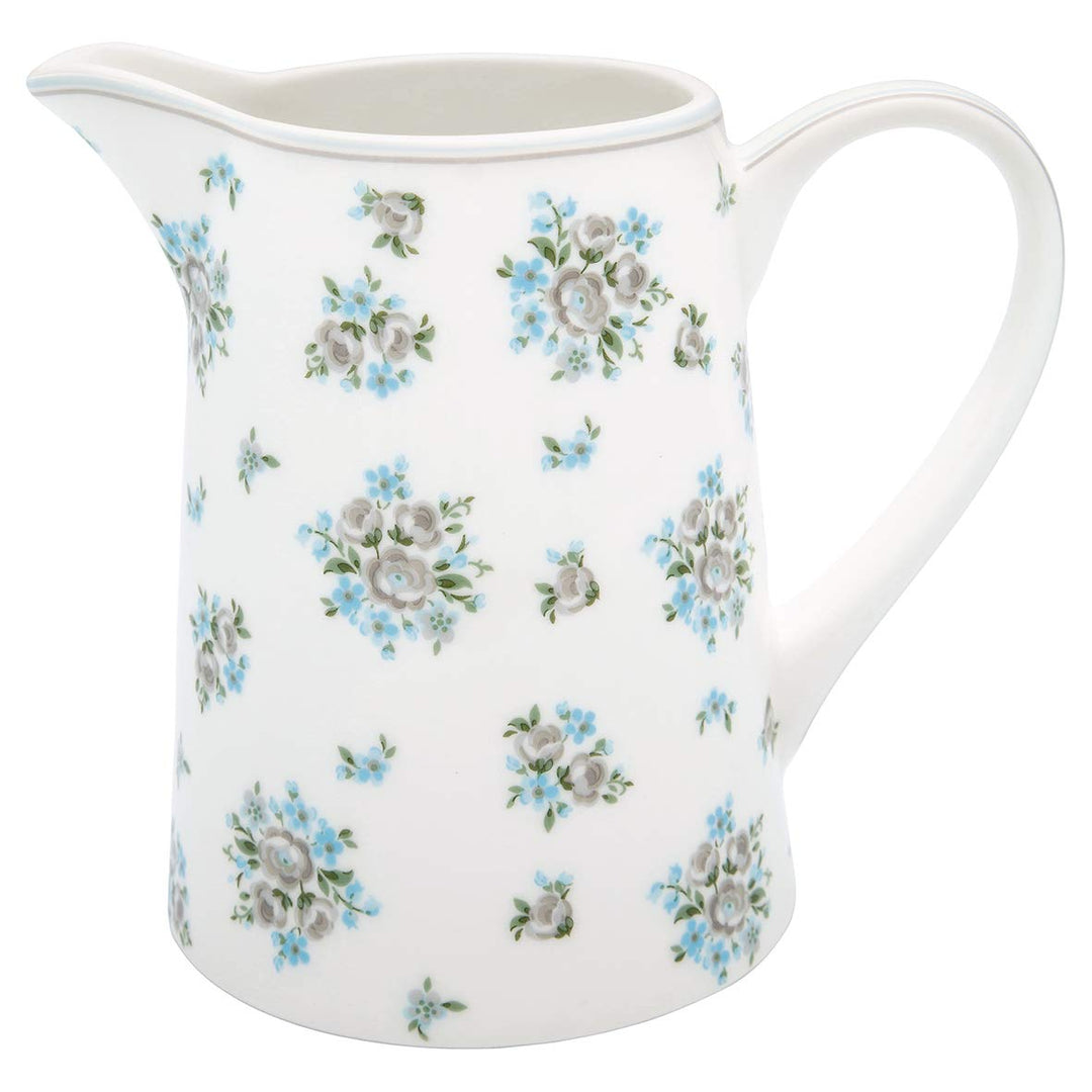 Greengate - Krug, Karaffe, Jug - Nicoline - Porzellan - beige - 1L