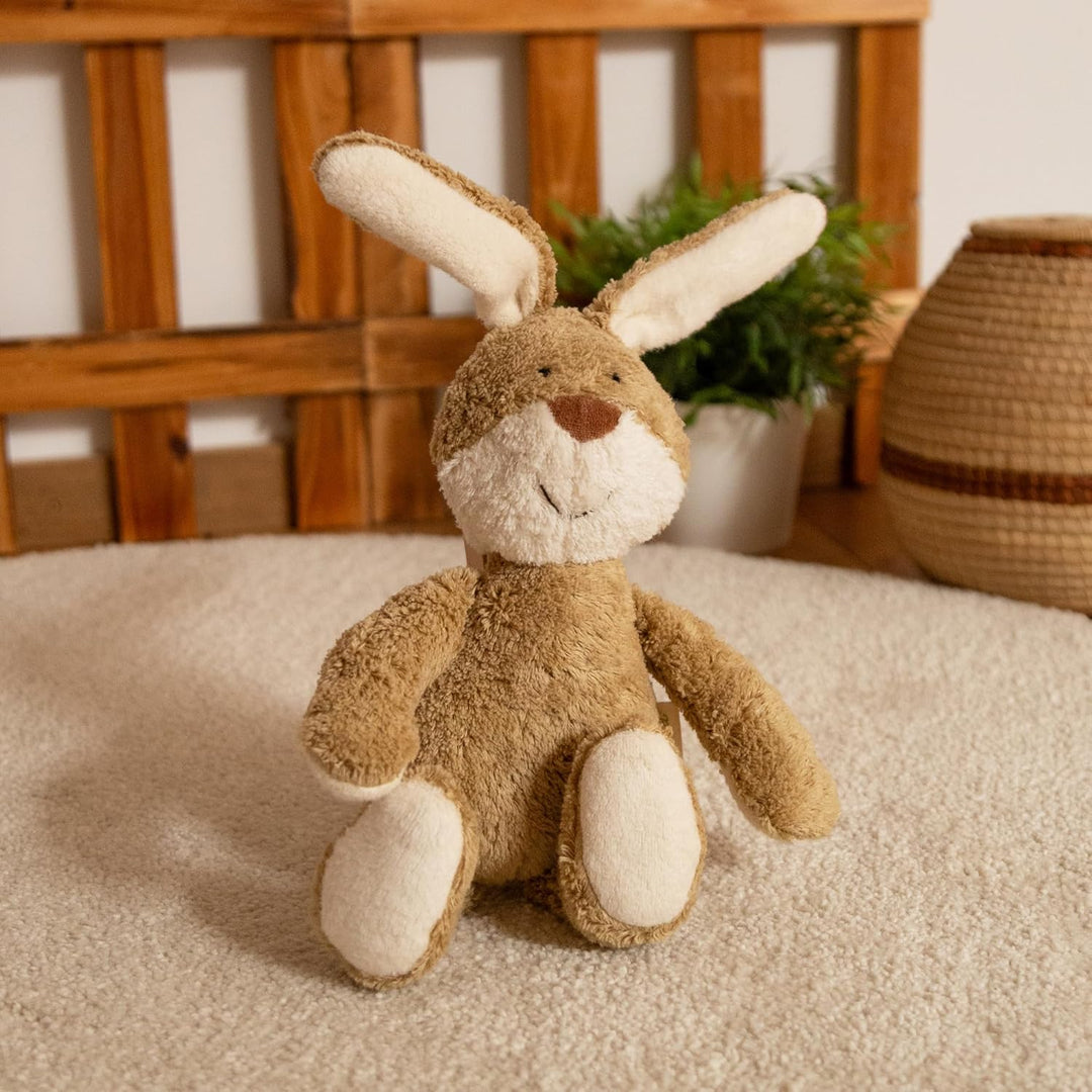 SIGIKID 39520 Kuscheltier Hase Green Mädchen und Jungen Babyspielzeug empfohlen ab Geburt beige Hase