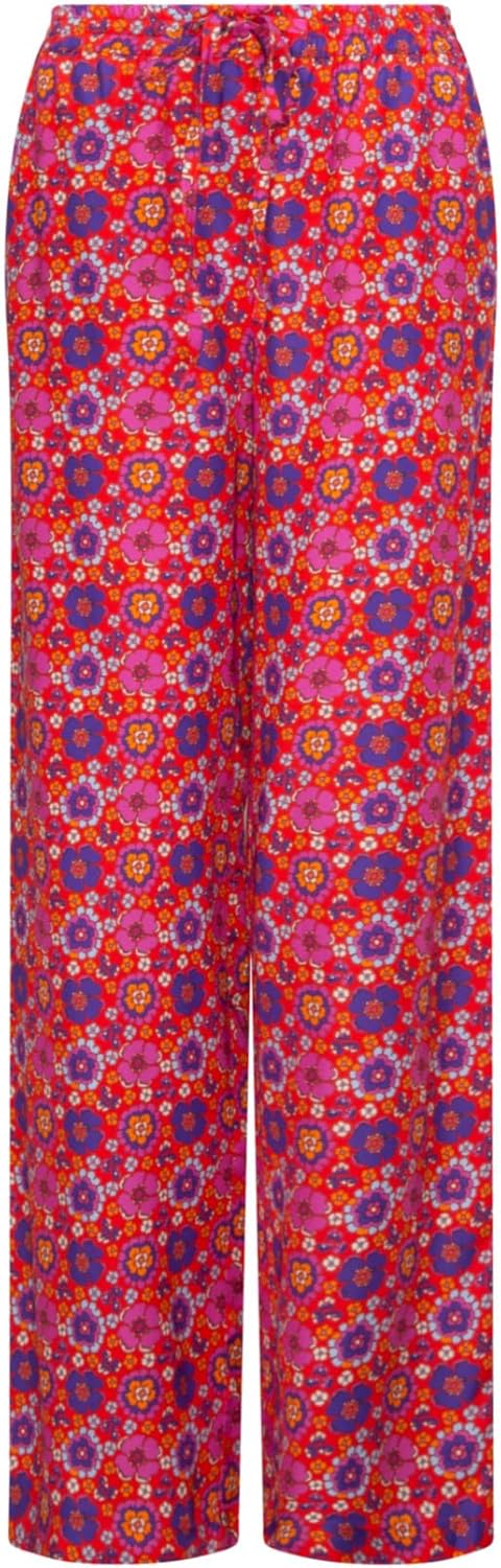 Seidensticker Damen Damenhose Regular Fit Pants 34 Rot, 34 Rot