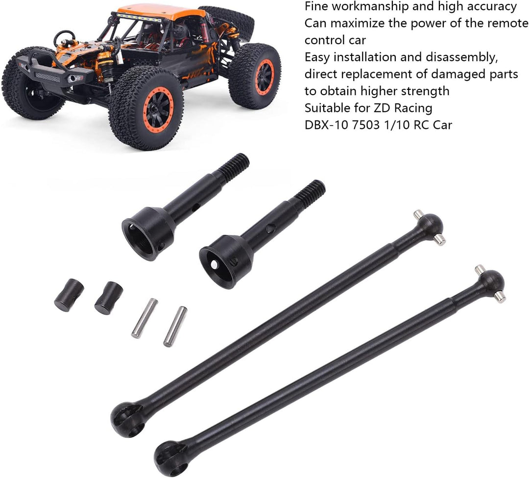 Tbest RC-Car-Front-CVD-Antriebswelle, Dog Bone CVD-Antriebswellen-Zubehör, Ersatzteile für ZD Racing