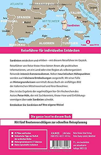 Reise Know-How Reiseführer Sardinien, Taschenbuch