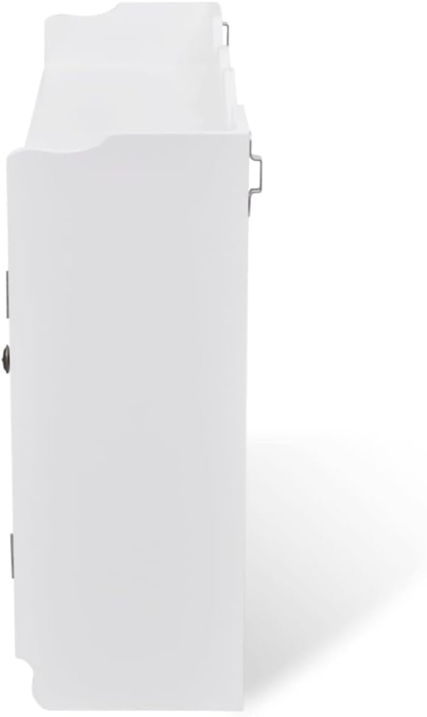 vidaXL Wandschrank Küchenschrank Landhaus Bücher/DVD/Gläser Schrank Regal MDF