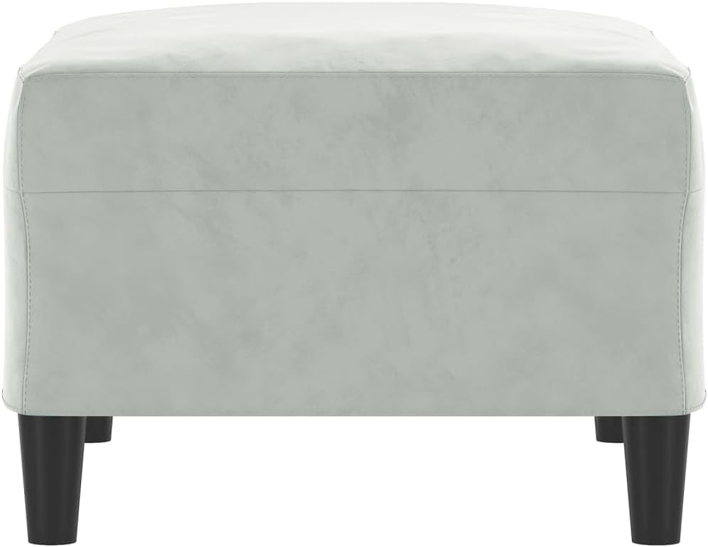vidaXL Fusshocker, Sitzhocker Sitzbank mit Holzrahmen, Polsterhocker Hocker für Wohnzimmer, Fussbank