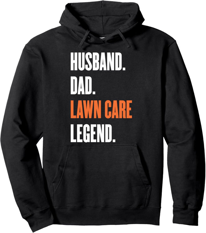 Lustige Männer Mähen Ehemann Papa Rasenpflege Legende Hof Ar Pullover Hoodie