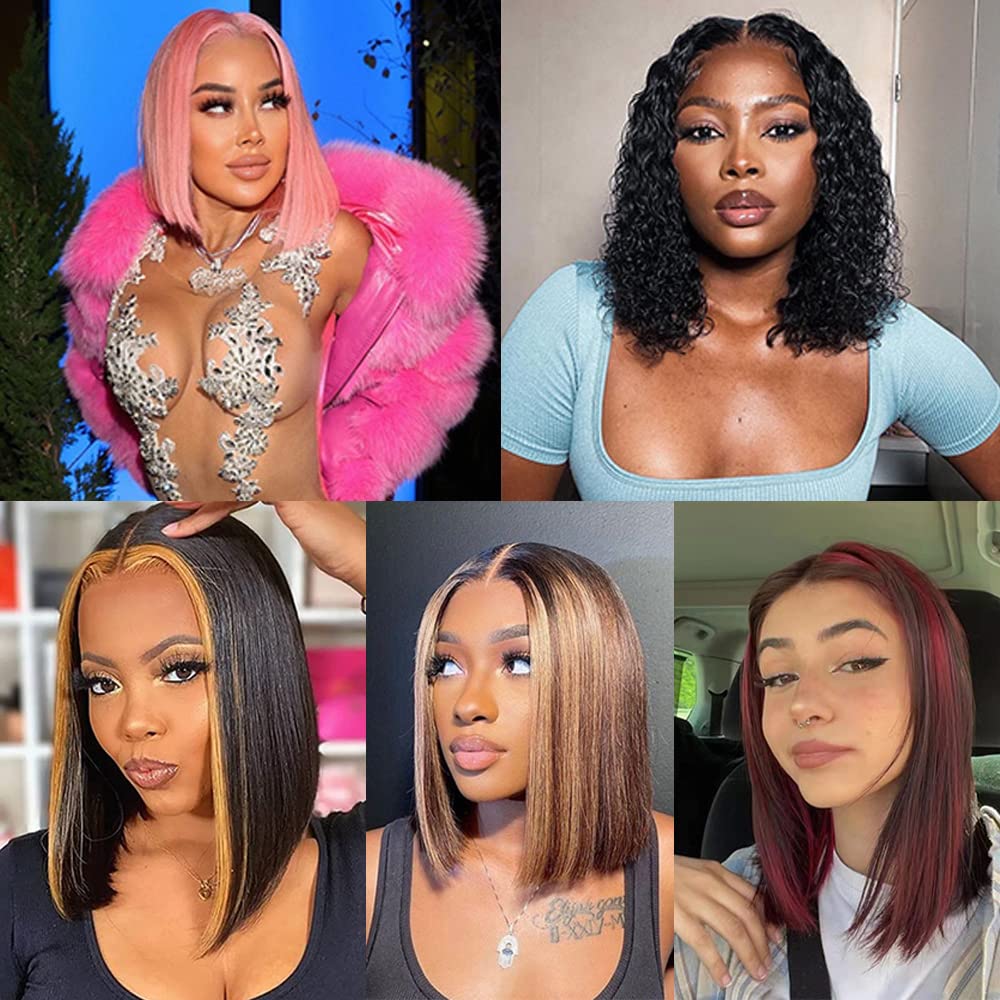 Brazilian Straight Hair Human Hair 3 Bundles（8" 8" 8"，210g) Bresiliennes brasilianisches glattes Haa
