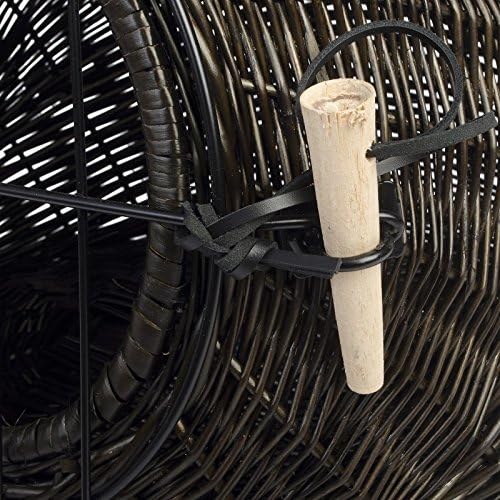 WEIDENPROFI Tiertransportkorb, Tiertransportbox aus Weide für kleine Hunde und Katzen, in der Farbe