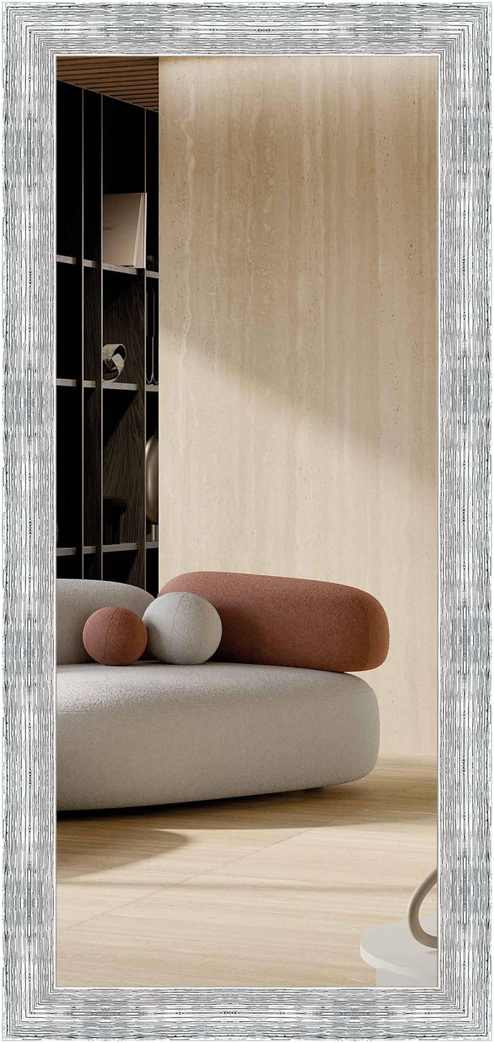 nielsen HOME Wandspiegel Chiara, Silber Weiss, ca. 70x170 cm Silver White 70 x 170 cm, Silver White