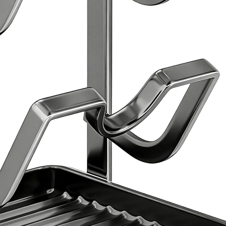 Topfdeckel-, multifunktionales Edelstahl-Küchenhelfer mit Abtropfschale, Küchentopfdeckel, Aufbewahr