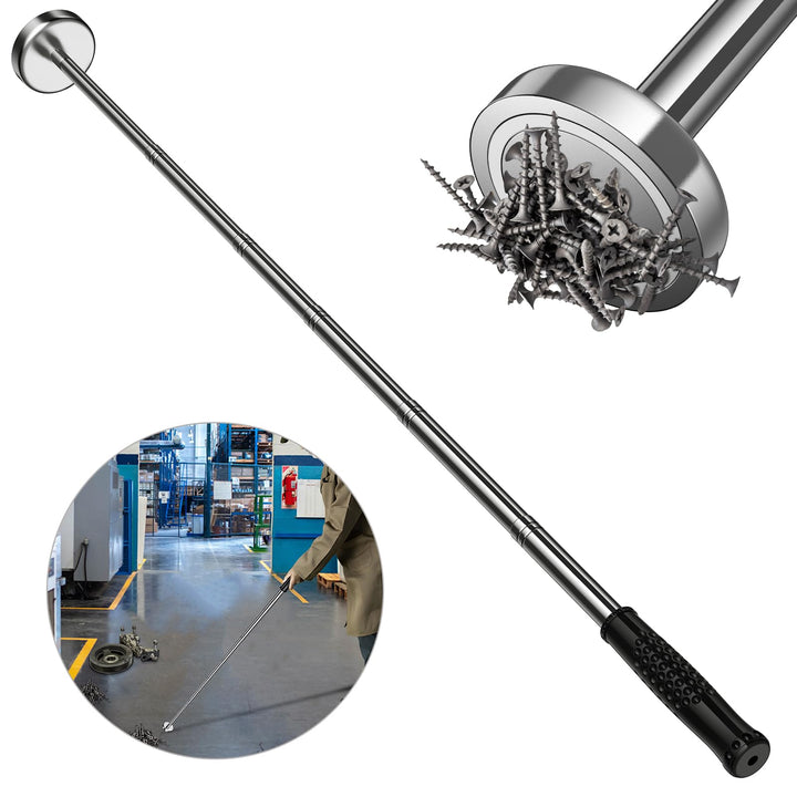 Magnet Pick Up Tool, Preciva Magnet Teleskopstab bis zu 15,8kg(35lb) Tragkraft, Magnetstab Telescopi