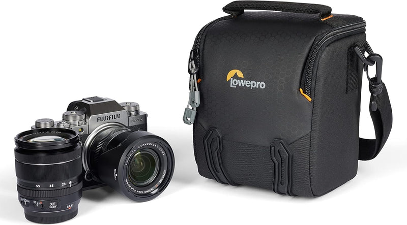 Lowepro Adventura SH 120 III, Camera Shoulder Bag with Adjustable/Removable Shoulder Strap, Backpack