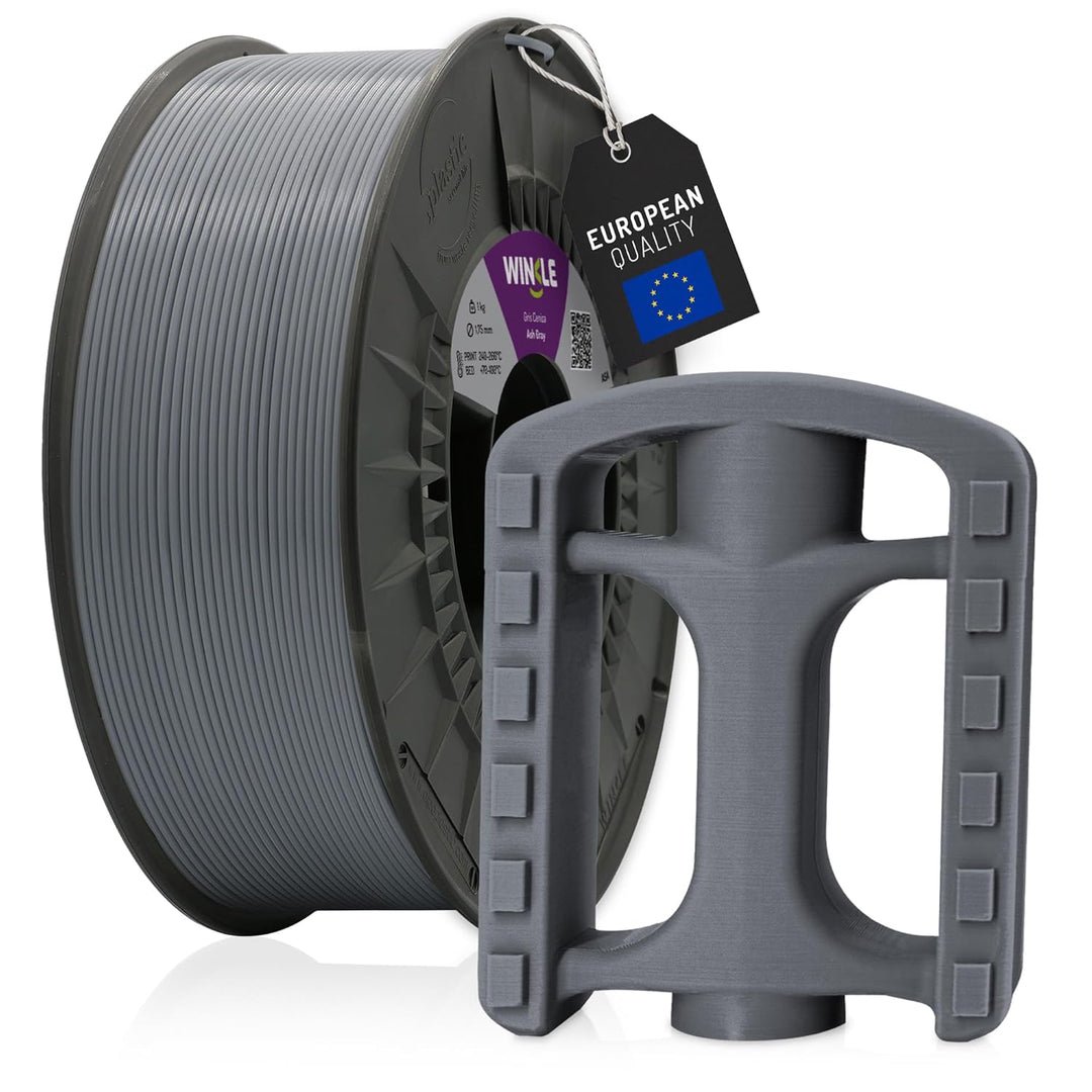 Winkle ASA Filament Aschegrau Griff 1,75 mm Filamentdruck 3D-Drucker 3D-Filament Farbe Aschegrau Spu