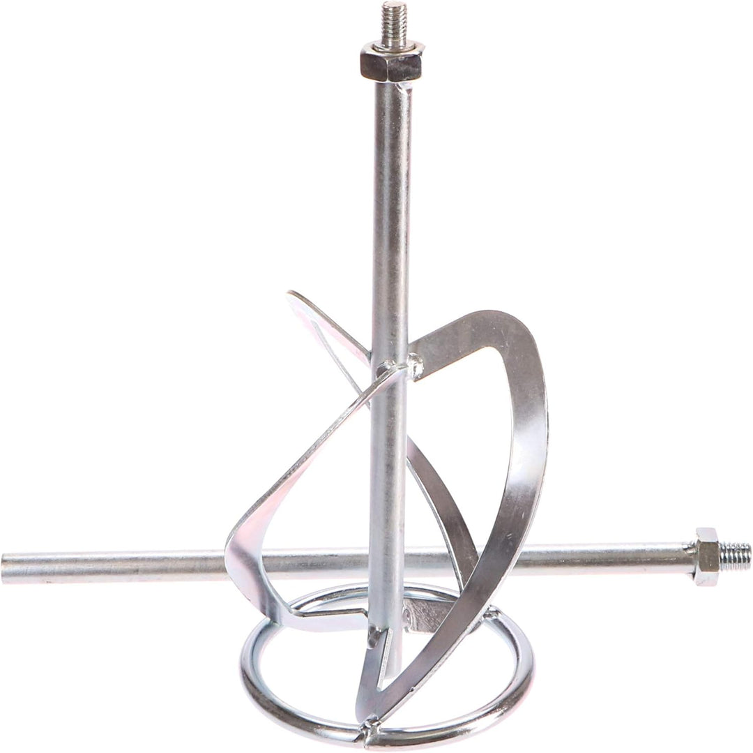 Rührquirl, Silber, 120mm, Edelstahl, French, M14 Gewinde, Zerlegbar