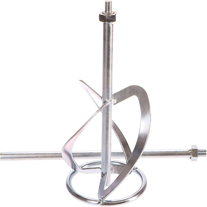 Rührquirl, Silber, 120mm, Edelstahl, French, M14 Gewinde, Zerlegbar