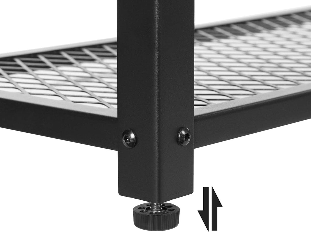 ACAZA Schuhbank, Schuhregal mit 3 Ebenen, Metallgestell, für Eingang, Wohnzimmer, Flur – 73 x 30 x 4