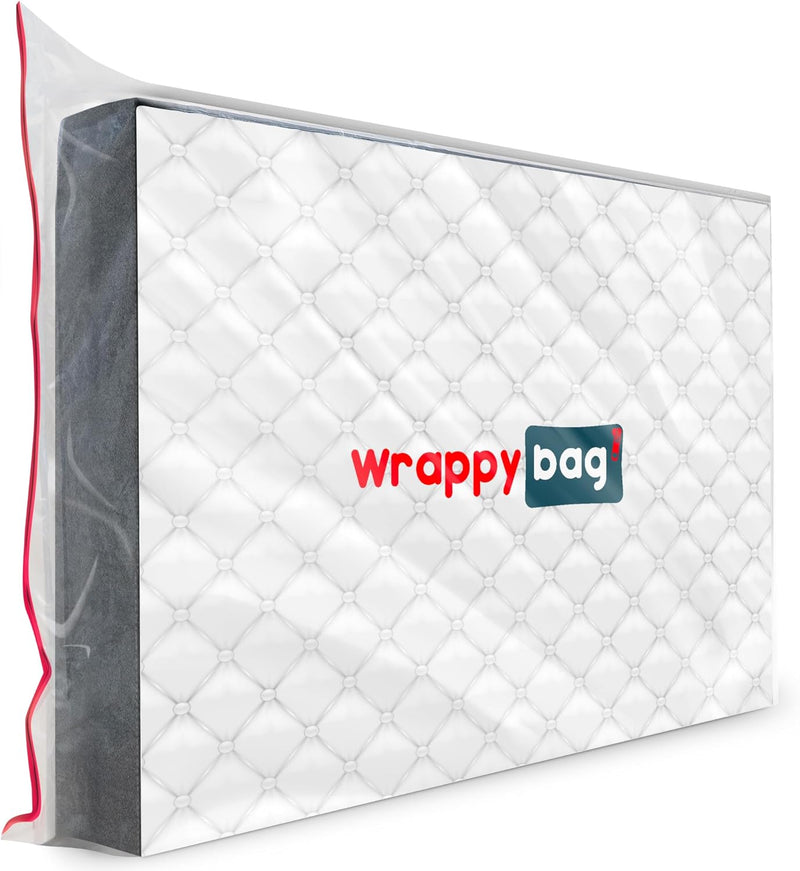 WRAPPYBAG – Schutzhülle aus Kunststoff für Matratzen – 5 Grössen erhältlich – wasserdichte und reiss