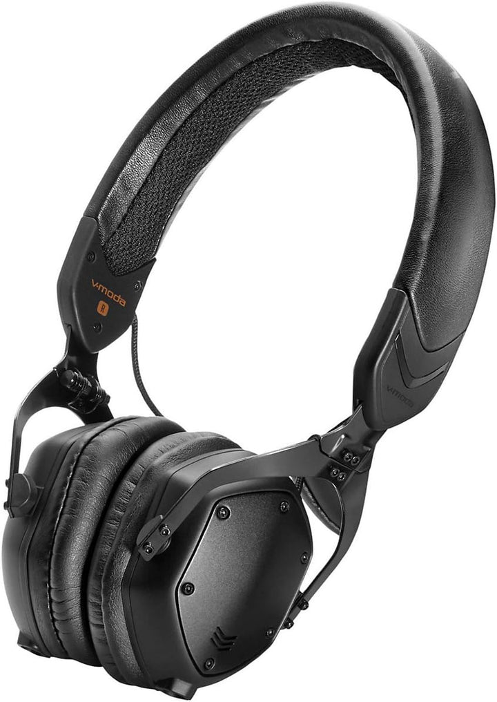 V-MODA XS On-Ear Metal-Noise-Isolation Kopfhörer (Matte Black Metal) Matt-Schwarz, Matt-Schwarz