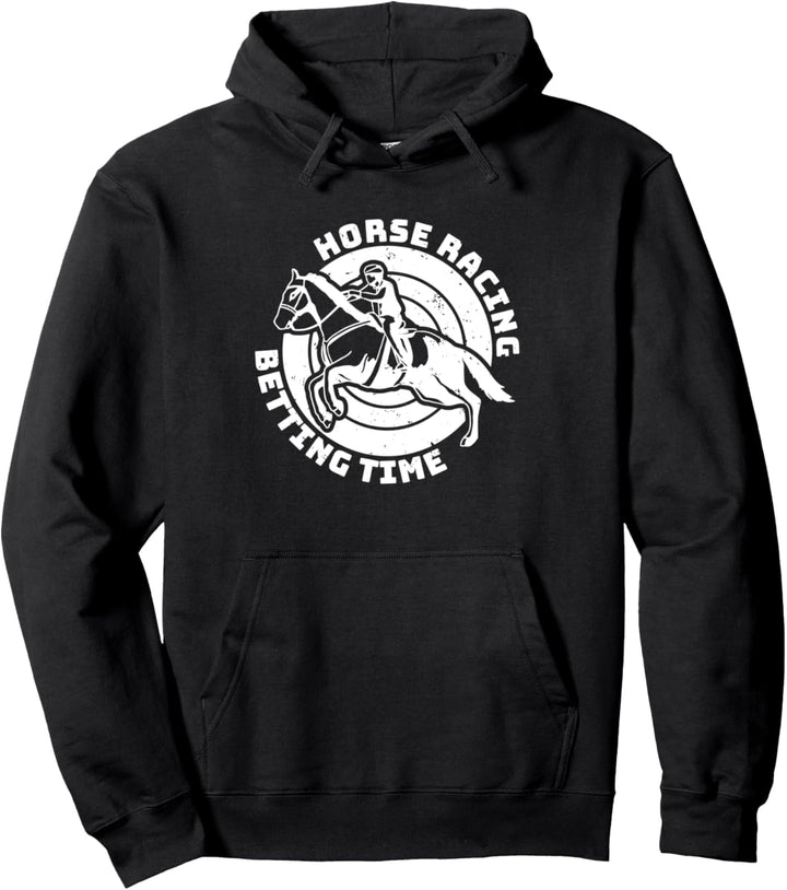 Horse Racing Betting Time Pferderennen Wetten Pullover Hoodie