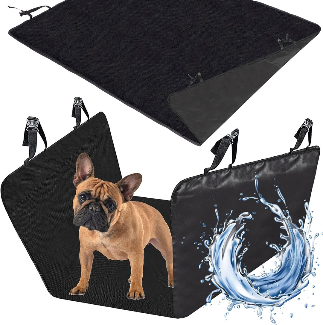 SPRINGOS Hunde Autoschondecke für Rückbank Hundedecke für das Auto 137 x 147 cm PKW Sitzschoner Unte