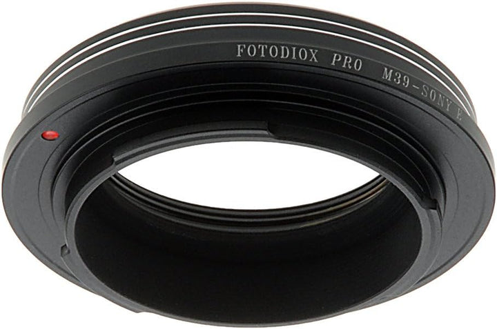 Fotodiox Pro Lens Mount Adapter Compatible with Leica L39 (x0.977mm Pitch) Lenses on Sony E-Mount Ca