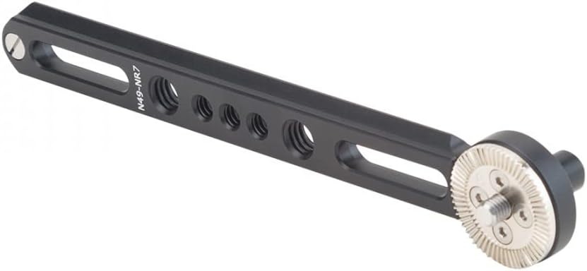 Nitze 178 mm Verlängerungsarmplatte NATO-Schiene auf Rosettenhalterung für ARRI W M6 Schraubenadapte