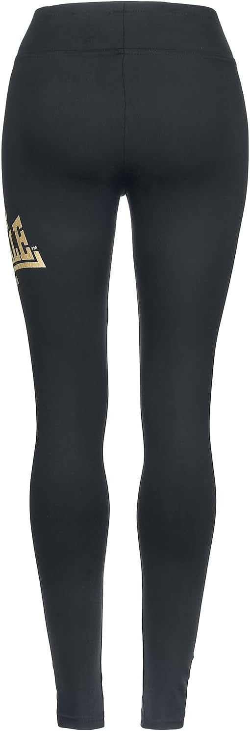 Lonsdale Damen Aglish Leggings XXL Slim Schwarz, XXL Slim Schwarz