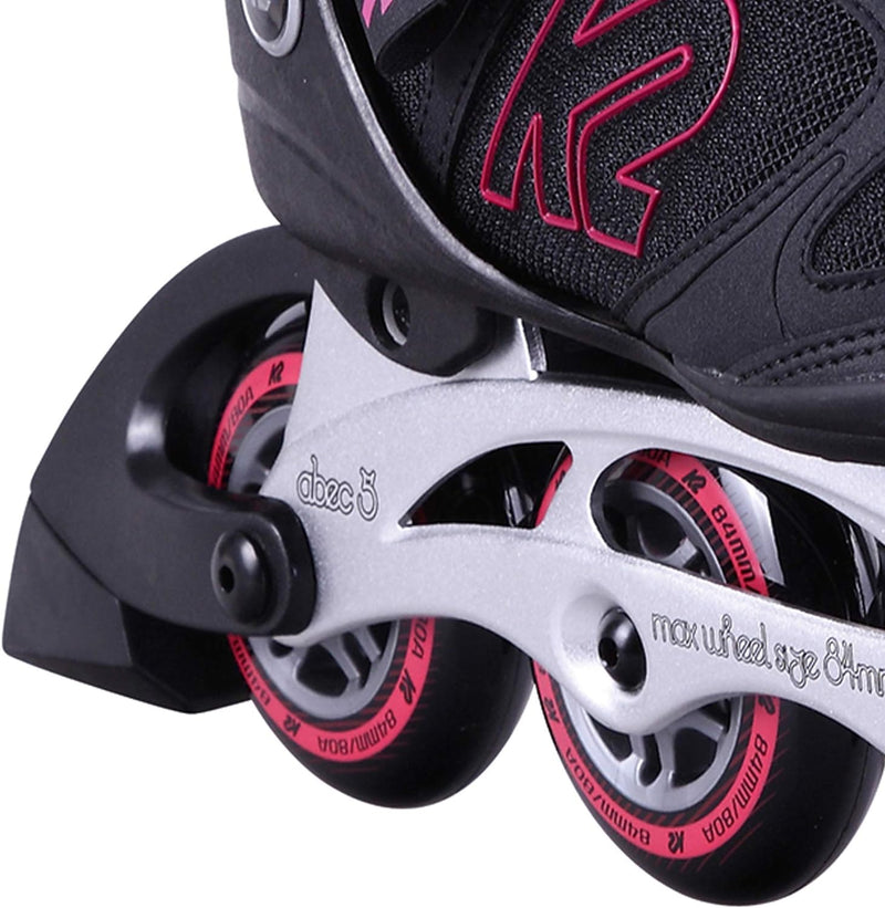 K2 Damen Velocity 84 Boa W Inline Skates EU: 36 (UK: 3.5 / US: 6) Black - Purple, EU: 36 (UK: 3.5 /