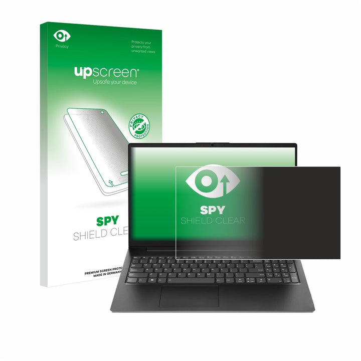 upscreen Anti-Spy Blickschutzfolie für Lenovo V15 Gen 4 AMN Made in Germany, Privacy Screen Displays