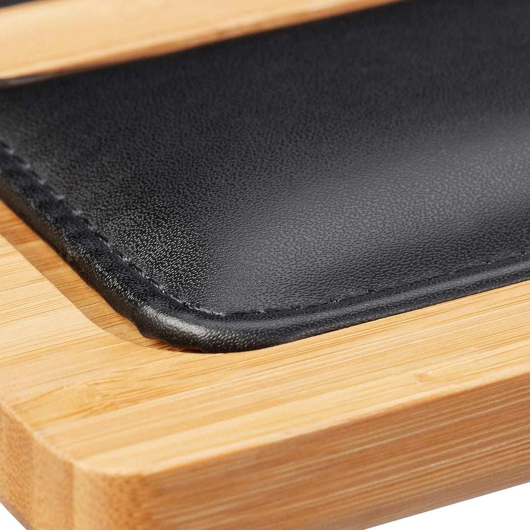 Relaxdays 2 x Laptoptisch, Knietablett, Laptop Unterlage, 2 Mousepads, Smartphone Halterung, BxT: 60