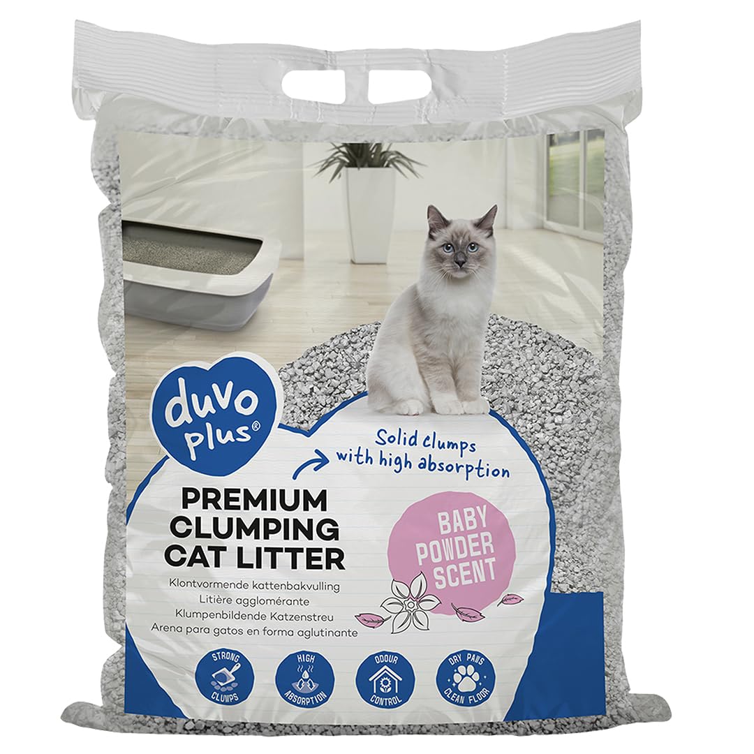 duvoplus Premium Streu mit Pudergeruch für Babys, 12 kg
