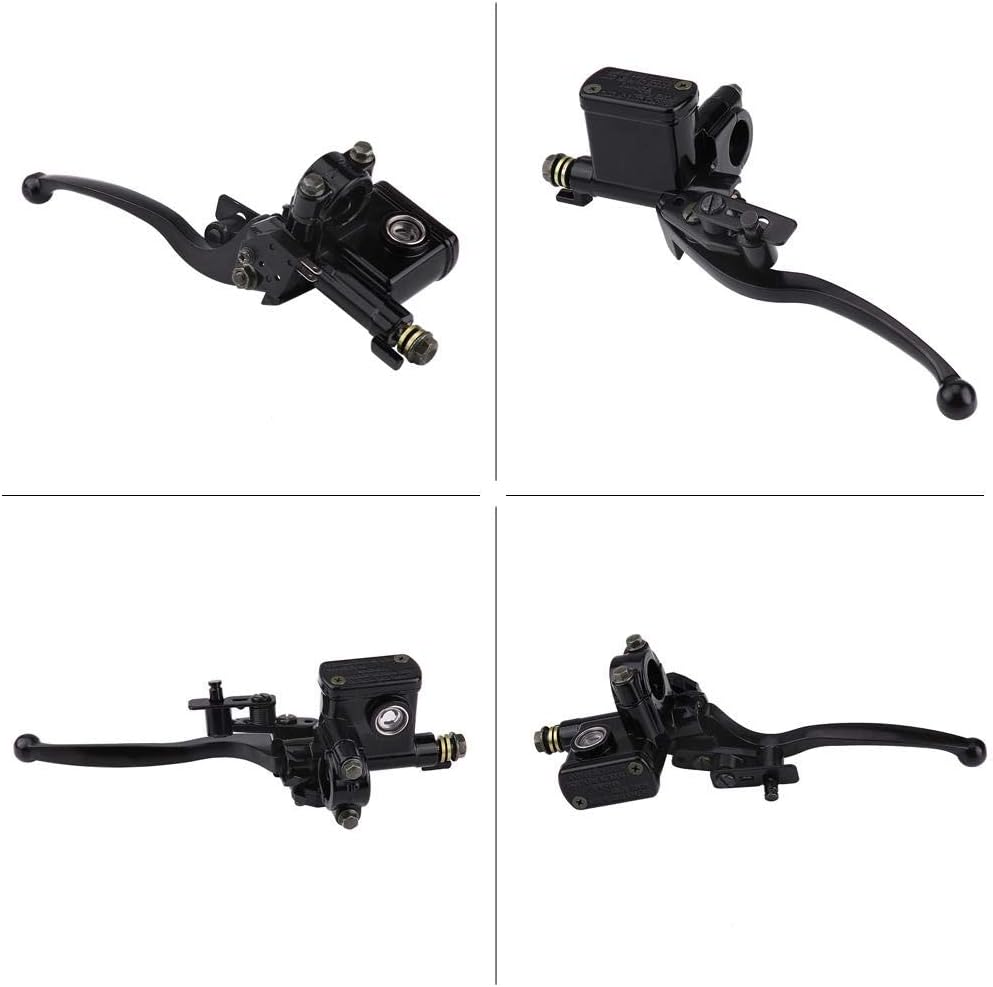 Motorrad Bremshebel Pumpe 7/8 "22mm Motorrad Aluminiumlegierung Vorne Links Hauptbremszylinder für 5