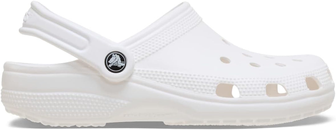 Crocs Unisex Classic Clog 34/35 EU Weiss, 34/35 EU Weiß