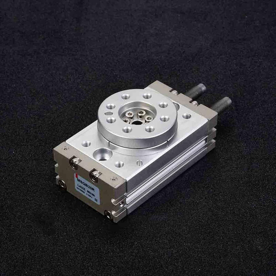 180 Grad Drehbarer Pneumatischer Luftzylinder MSQB-20R mit Puffer-Präzisions-Pneumatikzylinder 0.1-1