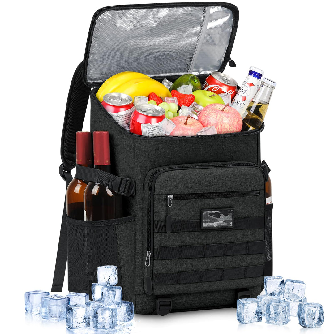 NEWHEY Kühlrucksack 30L Wasserdichtes Isolierter Kühltasche Grosse Kapazität Thermo Picknickrucksack