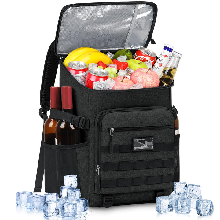 NEWHEY Kühlrucksack 30L Wasserdichtes Isolierter Kühltasche Grosse Kapazität Thermo Picknickrucksack