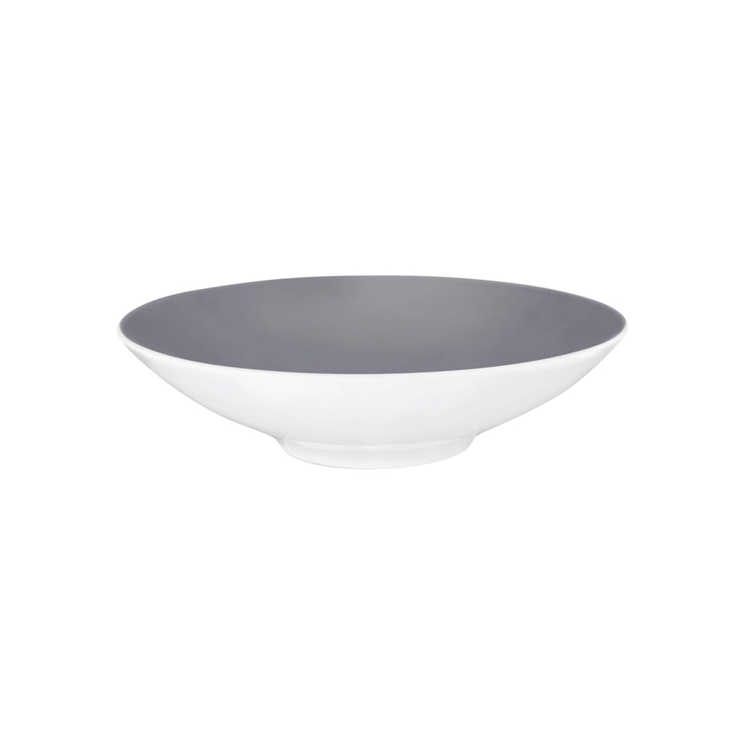 Seltmann Weiden 001.745458 Pasta-/Suppenteller, 23 cm, Grau Elegant Grey 1 Stück (1er Pack), Elegant