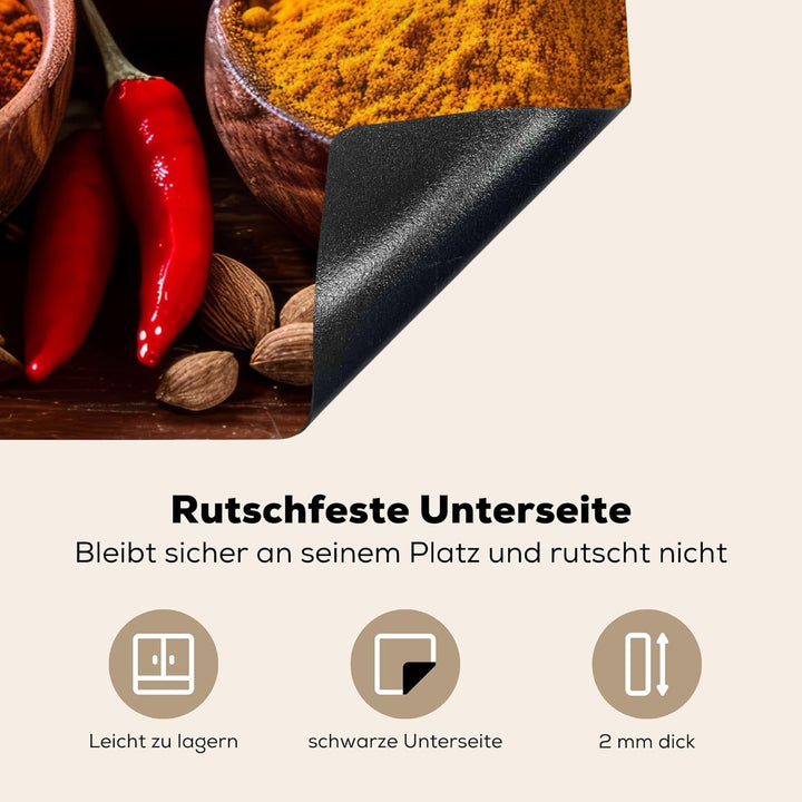 KitchenYeah© Herdabdeckplatte 70x52 cm Einteilig Abdeckplatten Cerankochfeld Abdeckung Ceranfeld Her