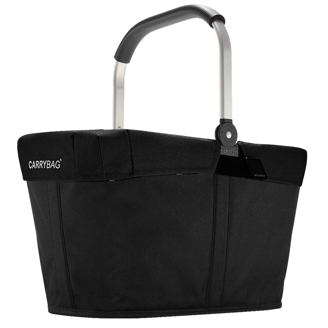 Reisenthel carrybag schwarz Henkelkorb Einkaufskorb + Cover schwarz