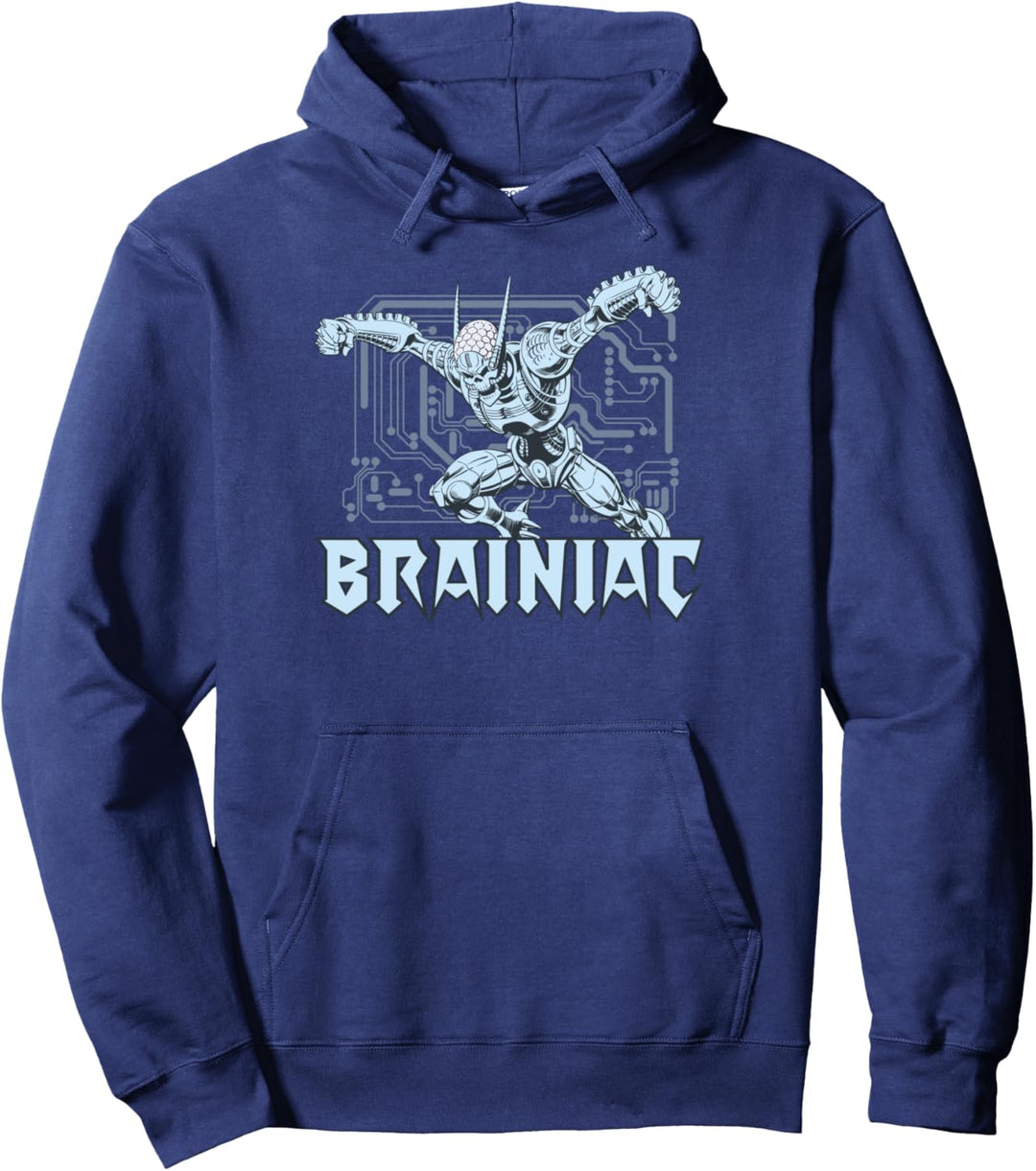 Superman Brainiac Pullover Hoodie