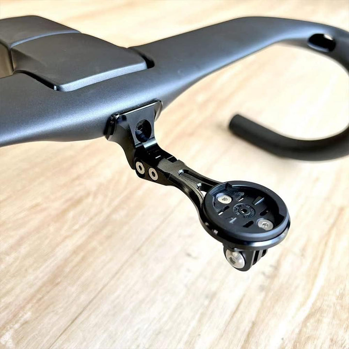 Cestbon Fahrradhalterung für Garmin Edge Wahoo Elemnt Combo Mount für Trek Madone verstellbar Aero V