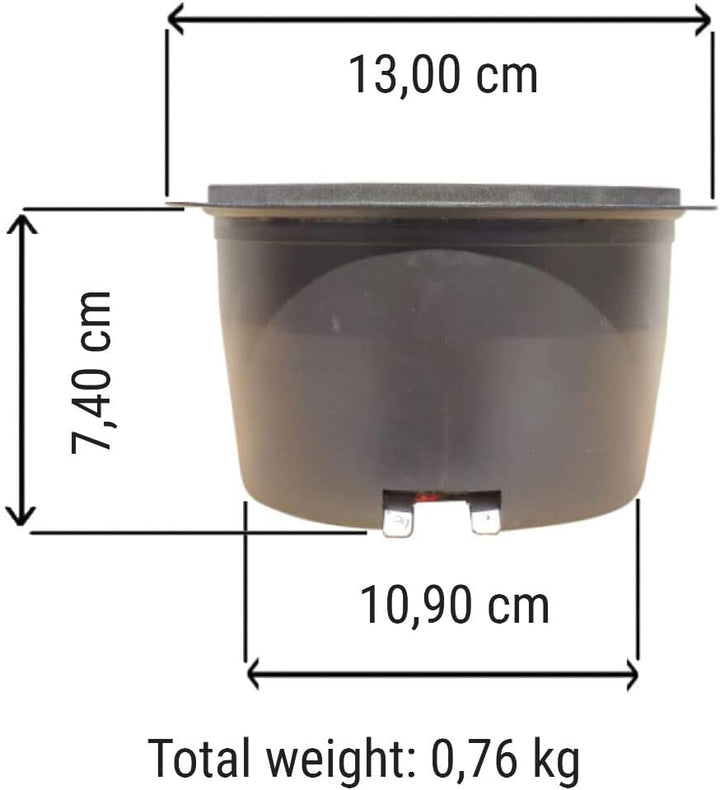KIT Set FÜR CIARE HM130 1 Mitteltöner 13,00 cm 130 mm 5" Durchmesser, 60 Watt rms und 150 Watt max,