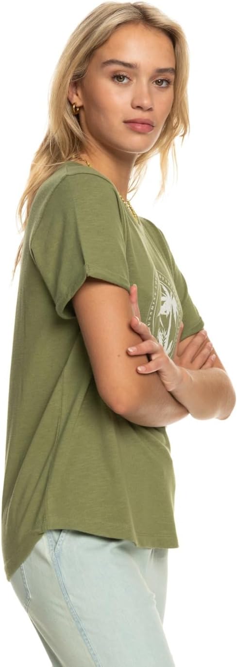 Roxy Damen Ocean After Bluse (1er Pack) S Loden Green, S Loden Green