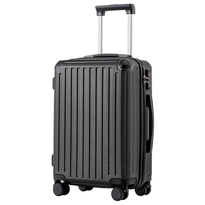 COOLIFE Koffer Trolley-Koffer Hartschalen-Koffer Rollkoffer Reisekoffervon ABS-Material mit TSA-Schl