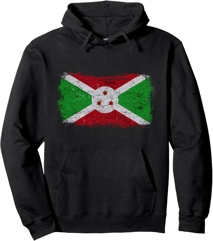 Burundi Burundische Nationalflagge Pullover Hoodie